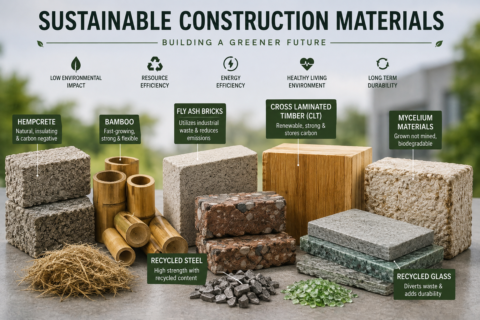 Sustainable Construction Materials
